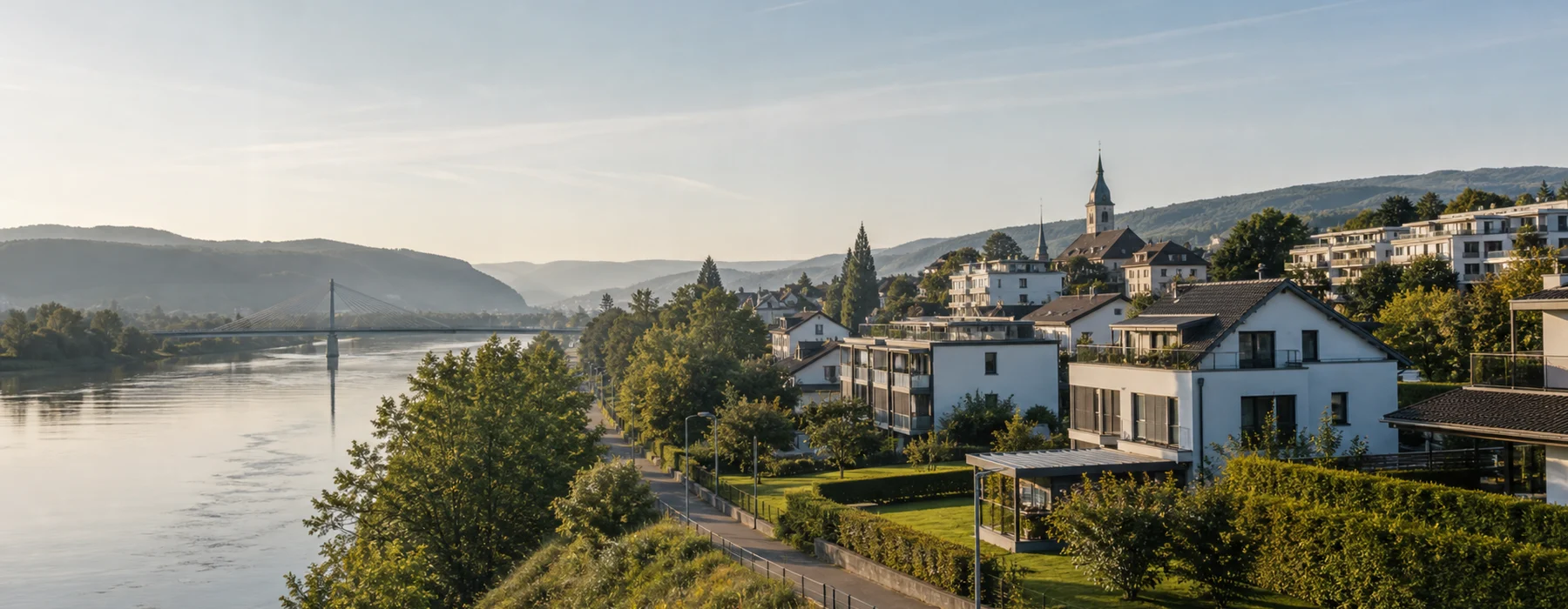 Neighboring Germany regional landscape