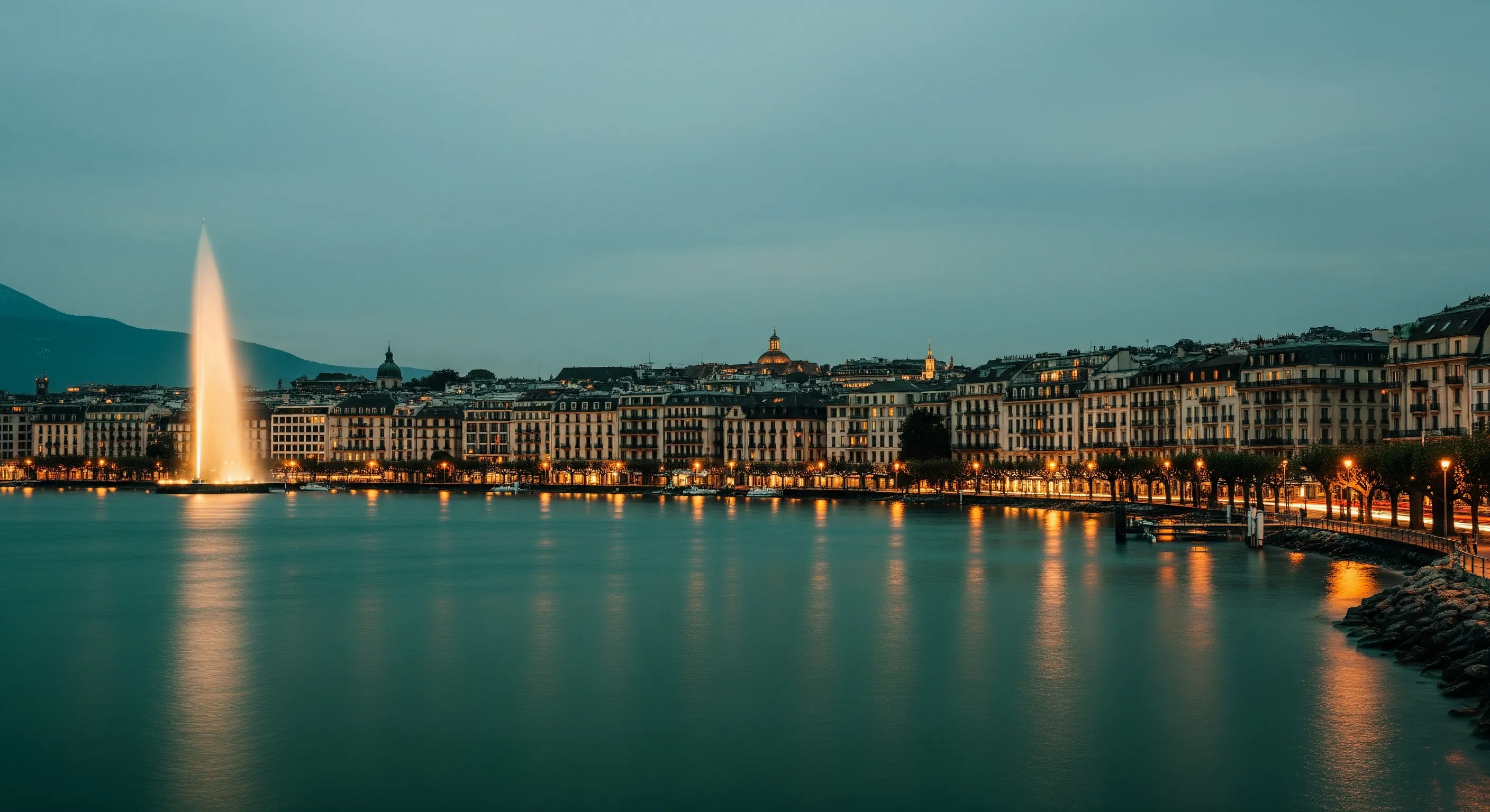 Genf Cityscape