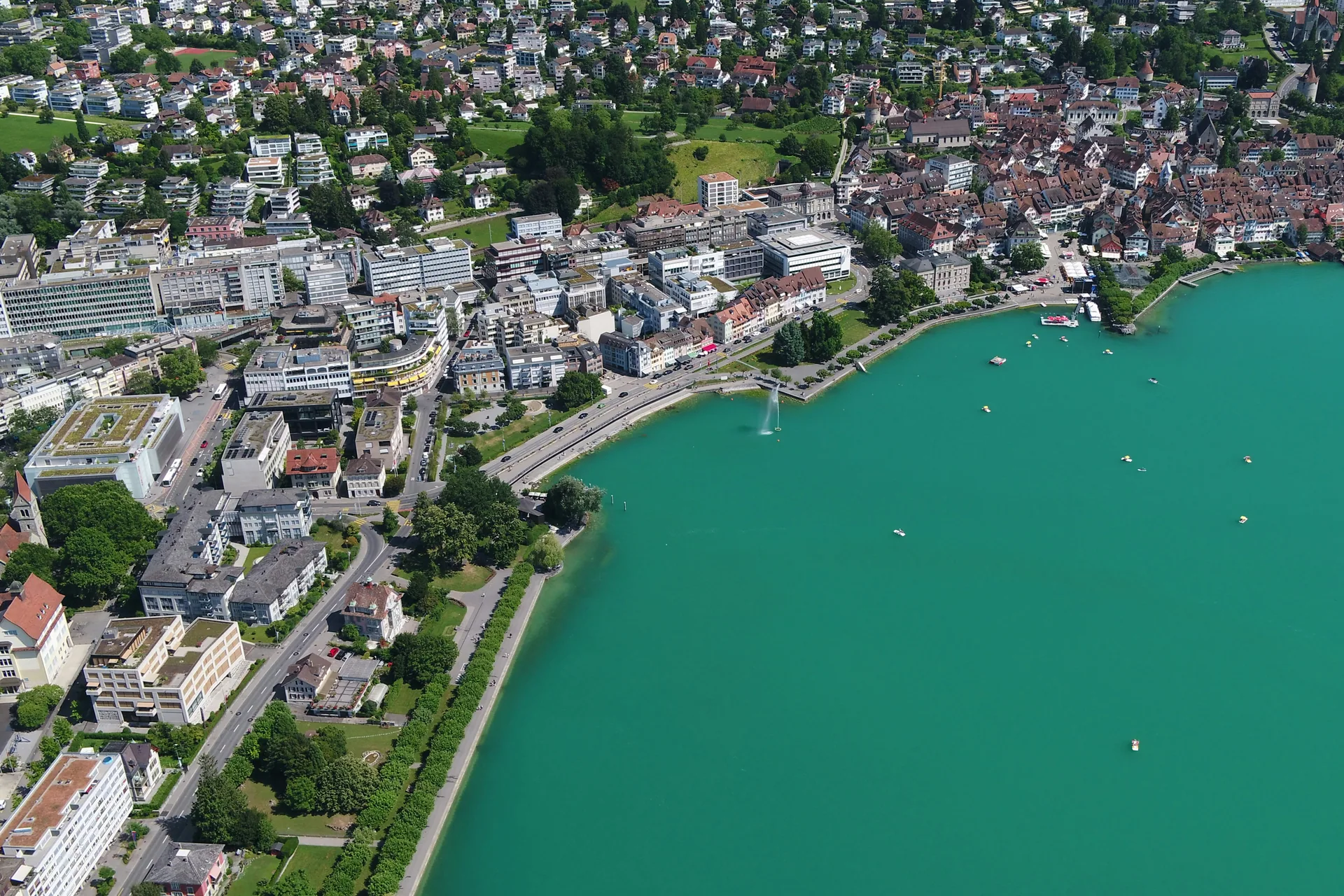 Zoug Cityscape